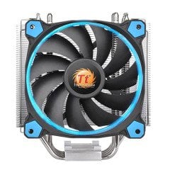 Thermaltake Riing Silent 12cm Mavi Ledli fanlı CPU Soğutucu İntel LGA2011/1366/115x/775/AMD FM2/AM2