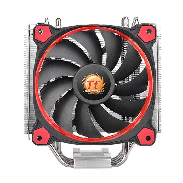 Thermaltake Riing Silent 12cm Kırmızı Led fanlı CPU Soğutucu İntel LGA2011/1366/115x/775/AMD FM2/AM2