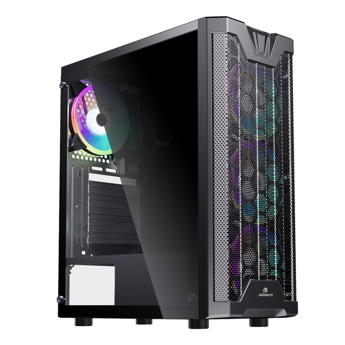 GameBooster GB-F3101B  RGB ATX Mesh Siyah Kasa