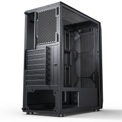 PowerBoost VK-P1882B ATX USB 3.0 Mesh Sabit Rainbow Aydınlatmalı Mid. Tower Kasa