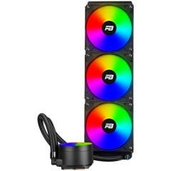 PowerBoost NOBLE 360 Rainbow Fanlı 360mm Intel 1700/AMD AM5 Serisi Uyumlu Sıvı Soğutma Sistemi
