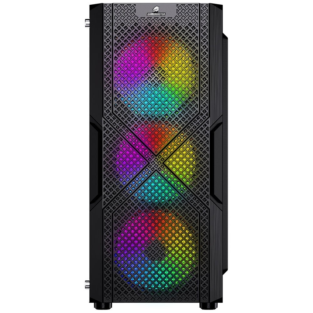 GameBooster GB-PW908B USB 3.0 ATX Mesh, Fixed RGB Fanlı Siyah Kasa