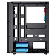 GameBooster GB-PW908B USB 3.0 ATX Mesh, Fixed RGB Fanlı Siyah Kasa