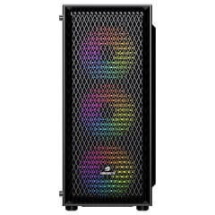 GameBooster GB-PW909B 80+ 550w USB 3.0 ATX Mesh Fixed RGB Fanlı Siyah Kasa