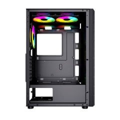GameBooster GB-G203B 550w 80+ USB 3.0, ATX  Mesh, ARGB Fan, Siyah Kasa