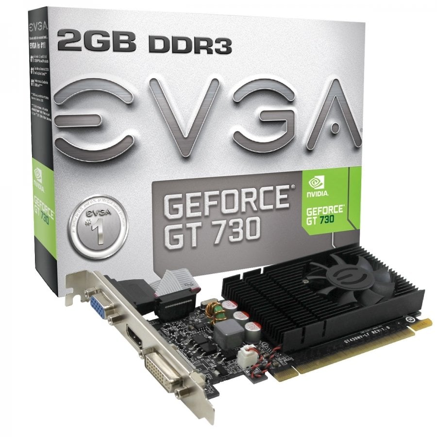 EVGA GT730 2GB GDDR3 128 BİT EKRAN KARTI