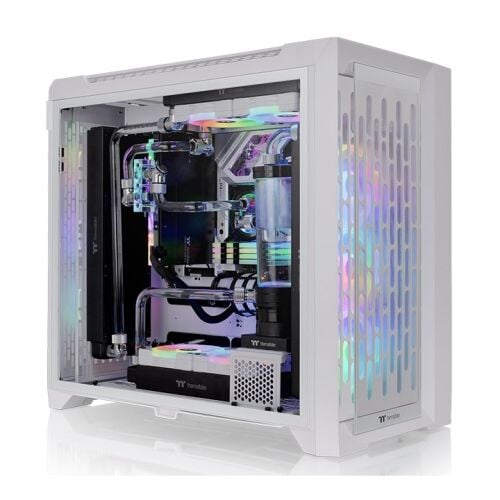 THERMALTAKE CTE C750 ARGB TG Beyaz 3x140mm ARGB Fanlı Full Tower Oyuncu Kasası