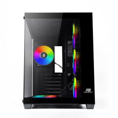 PowerBoost PB-PV005BB USB 3.0, ATX 7 x ARGB Fanlı, Siyah Kasa