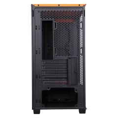 PowerBoost PB-P2252BO USB 3.0, ATX Mesh, Ring ARGB Fanlı Turuncu Kasa