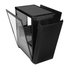 PowerBoost PB-P2252BB USB 3.0, ATX Mesh Ring ARGB Fanlı Siyah Kasa