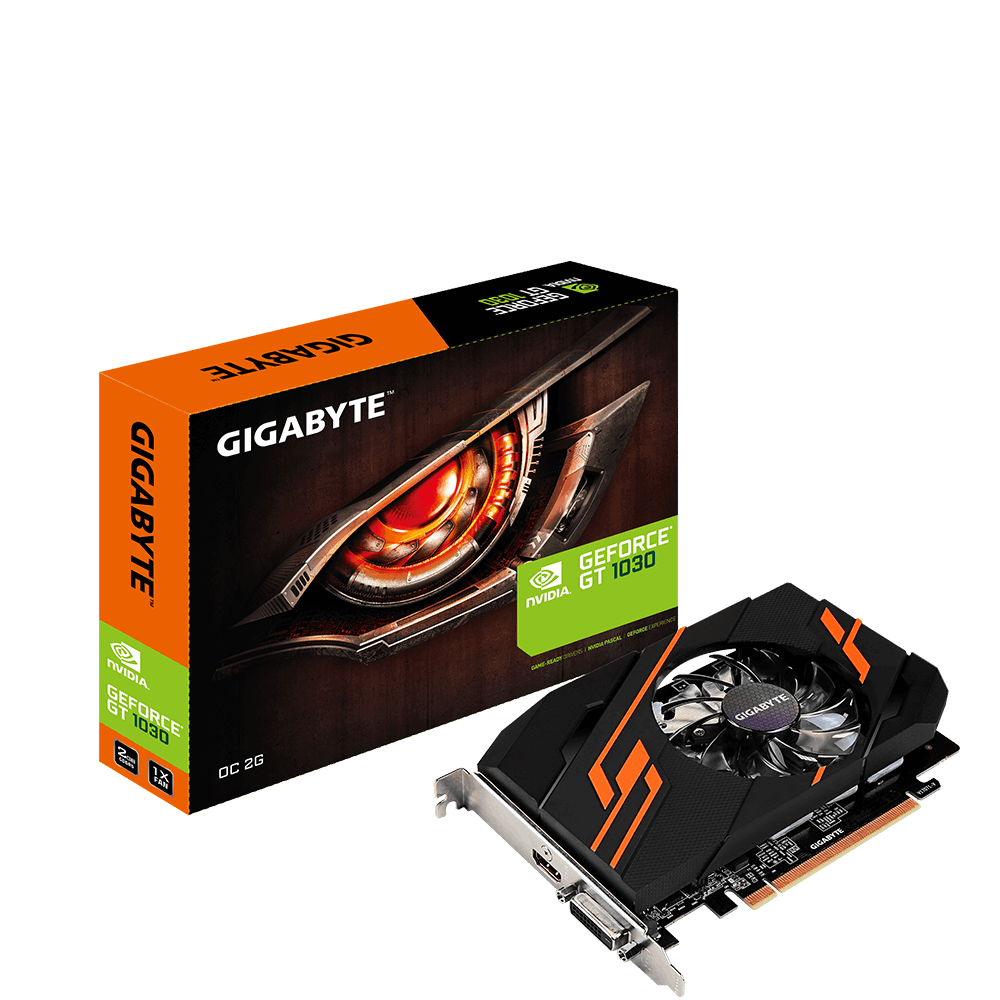 GIGABYTE GT 1030 OC 2GB GDDR5 64 Bit Nvidia Ekran Kartı