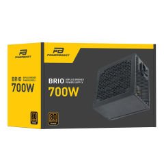 PowerBoost Brio 80+ Bronze 700W 12cm Fanlı ATX Güç Kaynağı