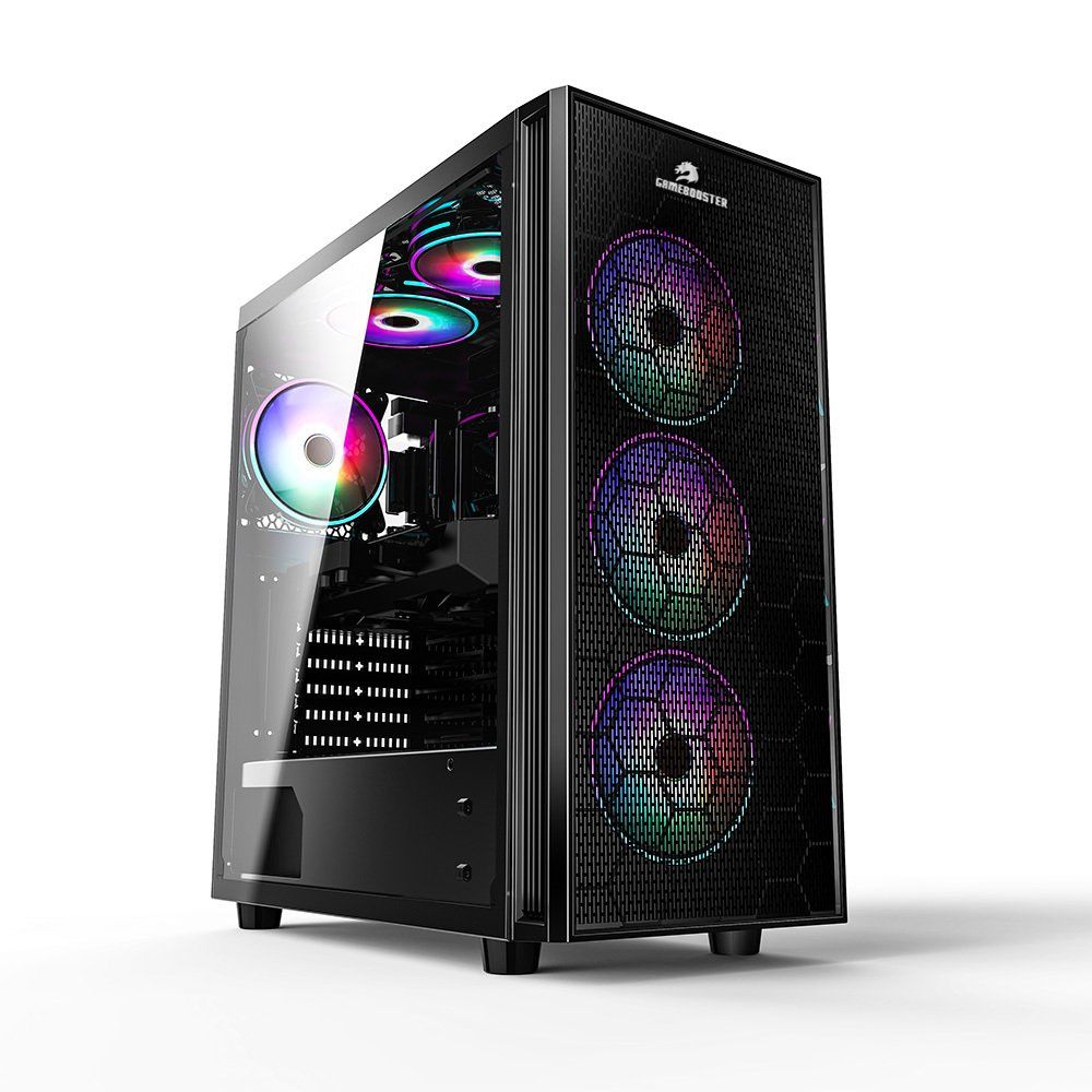 GameBooster GB-X51 750W 80+ Bronze USB 3.0 Mesh 6 x RGB Fanlı Gaming Kasa