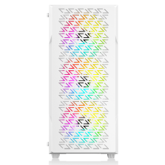 PowerBoost PB-P801AW 650w 80+ Bronze USB 3.0, ATX Mesh RGB Fanlı Beyaz Kasa
