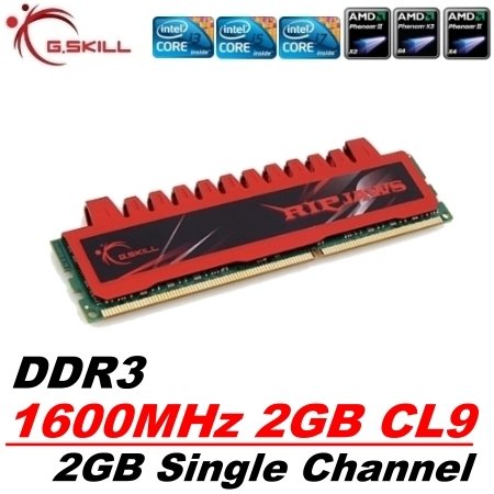 GSKILL Ripjaws DDR3-1600Mhz CL9 4GB (9-9-9-24) 1.5V
