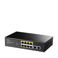 Cudy FS1010P 8 Port 10/100Mbps  2*FE Uplink VLAN&Extend Mode 250m 120W POE+ Ethernet Switch
