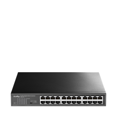 Cudy GS1024 24 Port 10/100/1000Mbps VLAN&Extend Mode 11'' Rock-Mount Çelik Gigabit Ethernet Switch