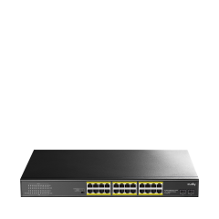 Cudy GS1028PS2 24 Port 10/100/1000Mbps 2*SFP VLAN&Extend 300W 19'' Rock-Mount POE+ Ethernet Switch