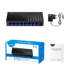 Cudy GS108D 8 Port 10/100/1000Mbps Gigabit Ethernet Desktop Switch