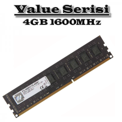 GSKILL Value DDR3-1600Mhz CL11 4GB DIMM