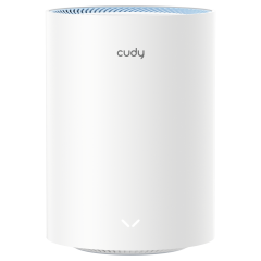 Cudy M1200 1-Pack AC1200 2.4GHz/5GHz 1200Mbps 2Port FE Tekli Kablosuz Whole Mesh Wi-Fi Sistemi