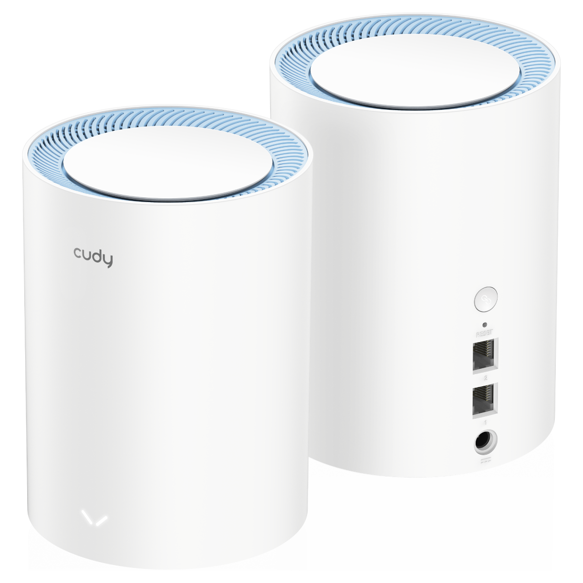 Cudy M1200 2-Pack AC1200 2.4GHz/5GHz 1200Mbps 2Port FE 2'li Kablosuz Whole Mesh Wi-Fi Sistemi