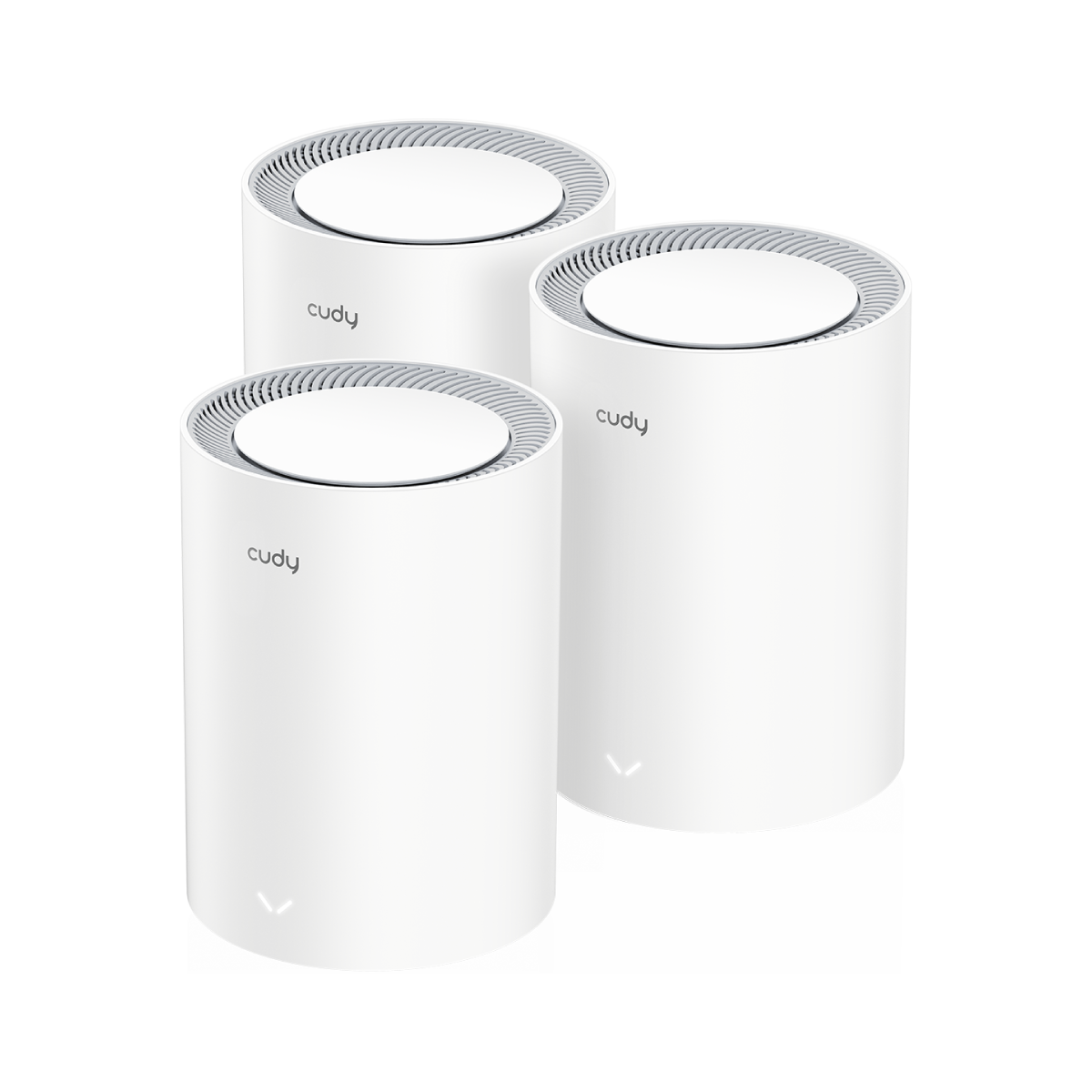 Cudy M1800 3-Pack AX1800 2.4GHz/5GHz 1800Mbps 2Port Gigabit 3'lü Kablosuz Whole Mesh Wi-Fi Sistemi