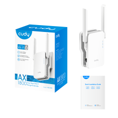 Cudy RE1800 AX1800 2.4GHz/5GHz 1800Mbps 1Port Gigabit Wi-Fi 6 Mesh Kablosuz Wi-Fi Menzil Genişletici