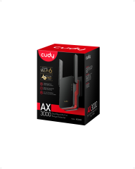 Cudy RE3000 AX3000 2.4GHz/5GHz 3000Mbps 1Port Gigabit Wi-Fi 6 Mesh Kablosuz Wi-Fi Menzil Genişletici