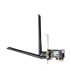 Cudy WE3000 AX3000 2.4GHz/5GHz 3000Mbps Wi-Fi 6 2*5dBi Anten BT5.2 Kablosuz PCIe Adaptör