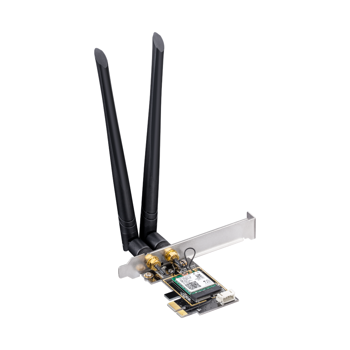 Cudy WE3000 AX3000 2.4GHz/5GHz 3000Mbps Wi-Fi 6 2*5dBi Anten BT5.2 Kablosuz PCIe Adaptör