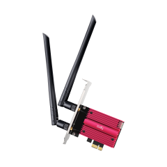 Cudy WE3000S AX5400 2.4G/5G/6GHz Tri-Band 5400Mbps Wi-Fi 6E 2*5dBi Anten BT5.2 Kablosuz PCIe Adaptör
