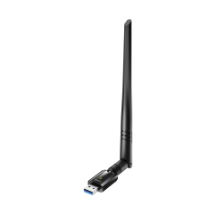 Cudy WU1400 AC1300 2.4GHz/5GHz 1300Mbps Wi-Fi 5 5dBi Anten Kablosuz USB3.0 Wi-Fi Adaptör