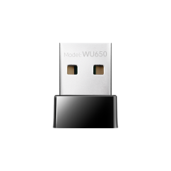Cudy WU650 AC650 2.4GHz/5GHz 650Mbps Wi-Fi 5 2dBi Dahili Anten Kablosuz USB Wi-Fi Adaptör