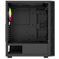 PowerBoost PB-PS1951B 500W ATX USB 3.0 Mesh Rainbow Fanlı Gaming Siyah Kasa