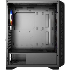PowerBoost PB-PS5846B 600W ATX USB 3.0 Rainbow Fanlı Mesh Gaming Siyah Kasa
