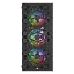 PowerBoost PB-PS6832B 650w 80+ Bronze USB 3.0 Mesh Rainbow Fanlı Gaming Siyah Kasa