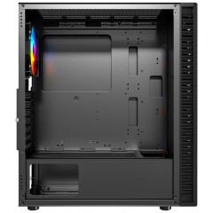 PowerBoost PB-PS6832B 650w 80+ Bronze USB 3.0 Mesh Rainbow Fanlı Gaming Siyah Kasa