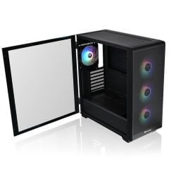 Thermaltake S250 TG 750W 80+ Bronze ARGB 4x120mm Fan Mesh Ön Panel Pencereli Oyuncu Kasası
