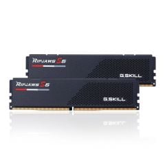 GSKILL Ripjaws S5 Siyah DDR5-6000Mhz CL30 32GB (2x16GB) DUAL (30-40-40-96) 1.35V PC Bellek Kiti
