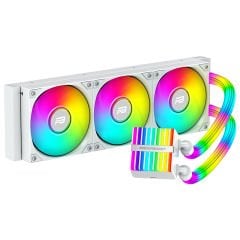PowerBoost LEGEND 360B ARGB Fanlı 360mm (LGA1700/AM4/AM5) Uyumlu Sıvı Soğutma Sistemi  (Beyaz)