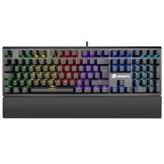 GameBooster G98 Spirit RGB Blue Optik Switch Su Geçirmez Mekanik Siyah Oyun Klavyesi