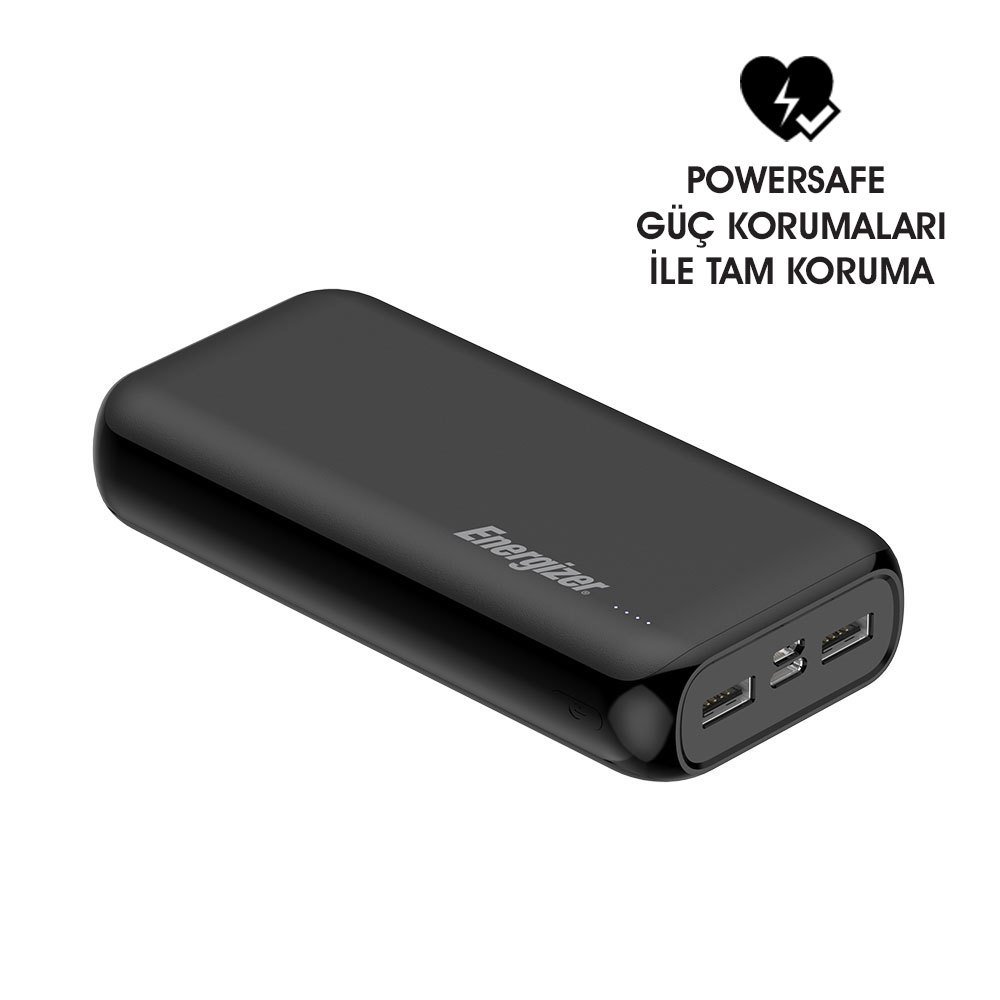 Energizer Max UE20010 20000mAh Type-C & Micro USB Girişli Taşınabilir Şarj Cihazı