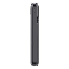 PowerBoost NIGHT 135B 10000mAh 22.5W Dahili Kablo LCD GizliLED Siyah Taşınabilir Şarj Cihazı Powerbank