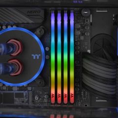 Thermaltake TOUGHRAM Z-ONE RGB Siyah DDR4-3200Mhz CL16 16GB (2X8GB) Dual Bellek Kit