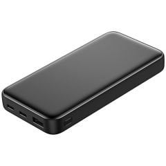 PowerBoost PRIME 130B 10000mAh 22.5W Dahili Kablolu LCD Siyah Taşınabilir Şarj Cihazı Powerbank