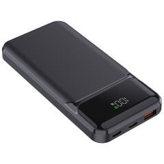 PowerBoost NIGHT 115B 10000mAh 22.5W LCD GizliLED Siyah Taşınabilir Şarj Cihazı Powerbank