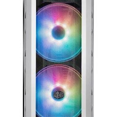 CM MasterCase H500P Beyaz, Mesh Panel, Tempered Glass 2x200mm ARGB Led Fanlı Super MidTower Kasa