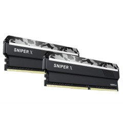 GSKILL SniperX Gri Kamuflaj DDR4-3200Mhz CL16 32GB (2X16GB) DUAL (16-18-18-38)