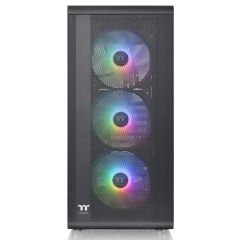 Thermaltake S200 TG 550W 80+ ARGB 3x120mm Fan Mesh Ön Panel, Tempered Glass Pencereli Oyuncu Kasası